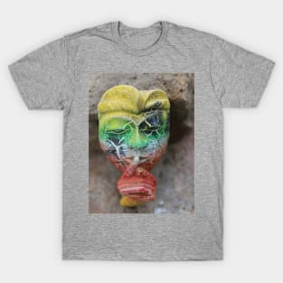 A Bali face mask with finger on its mouth. T-Shirt